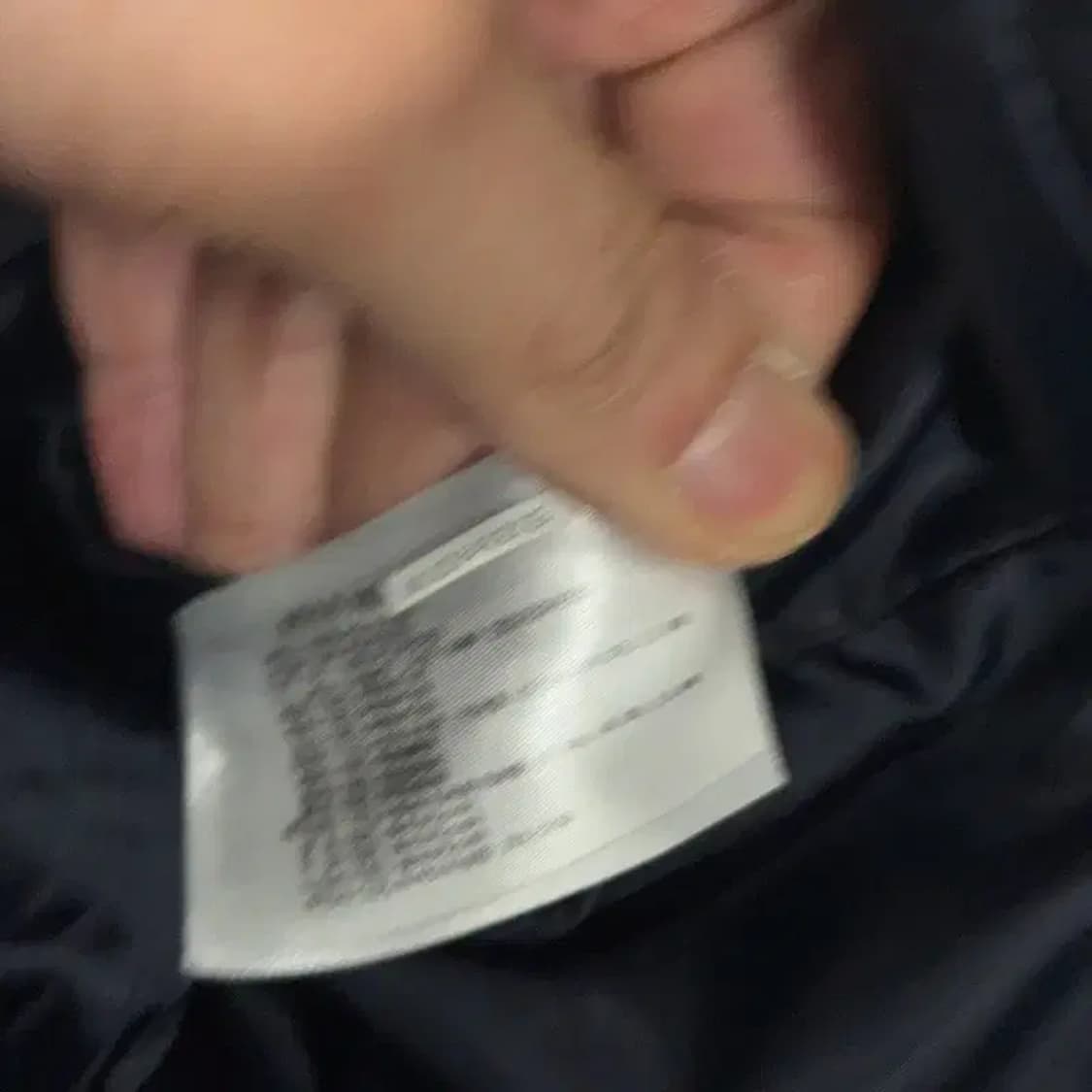 미쏘 여성 벨티드 네이비 롱 패딩 S 상품이미지6