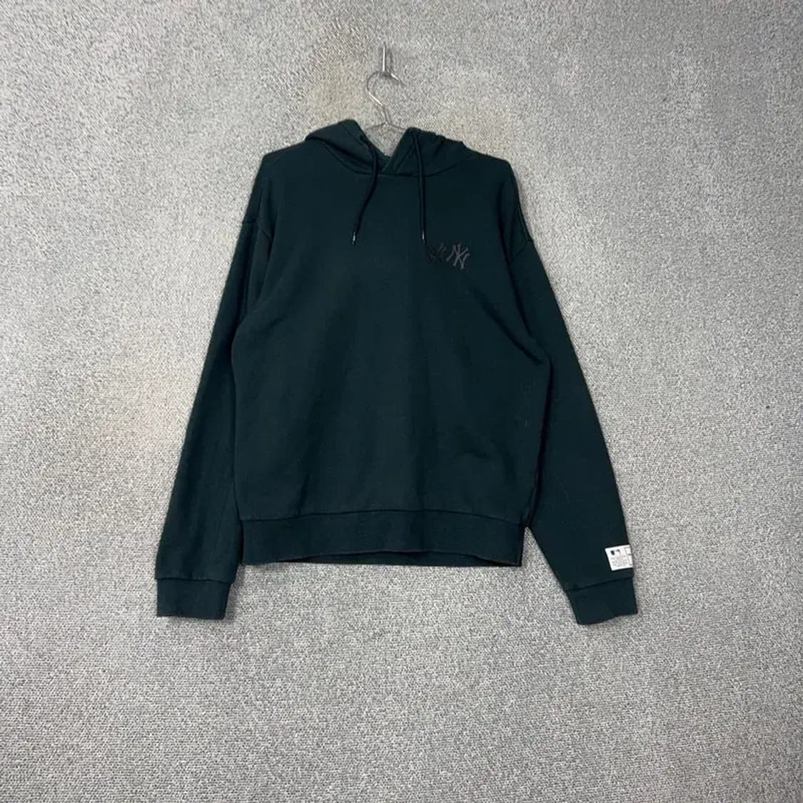 MLB 뉴욕양키즈 빅로고 그린 후드티 105 상품이미지1