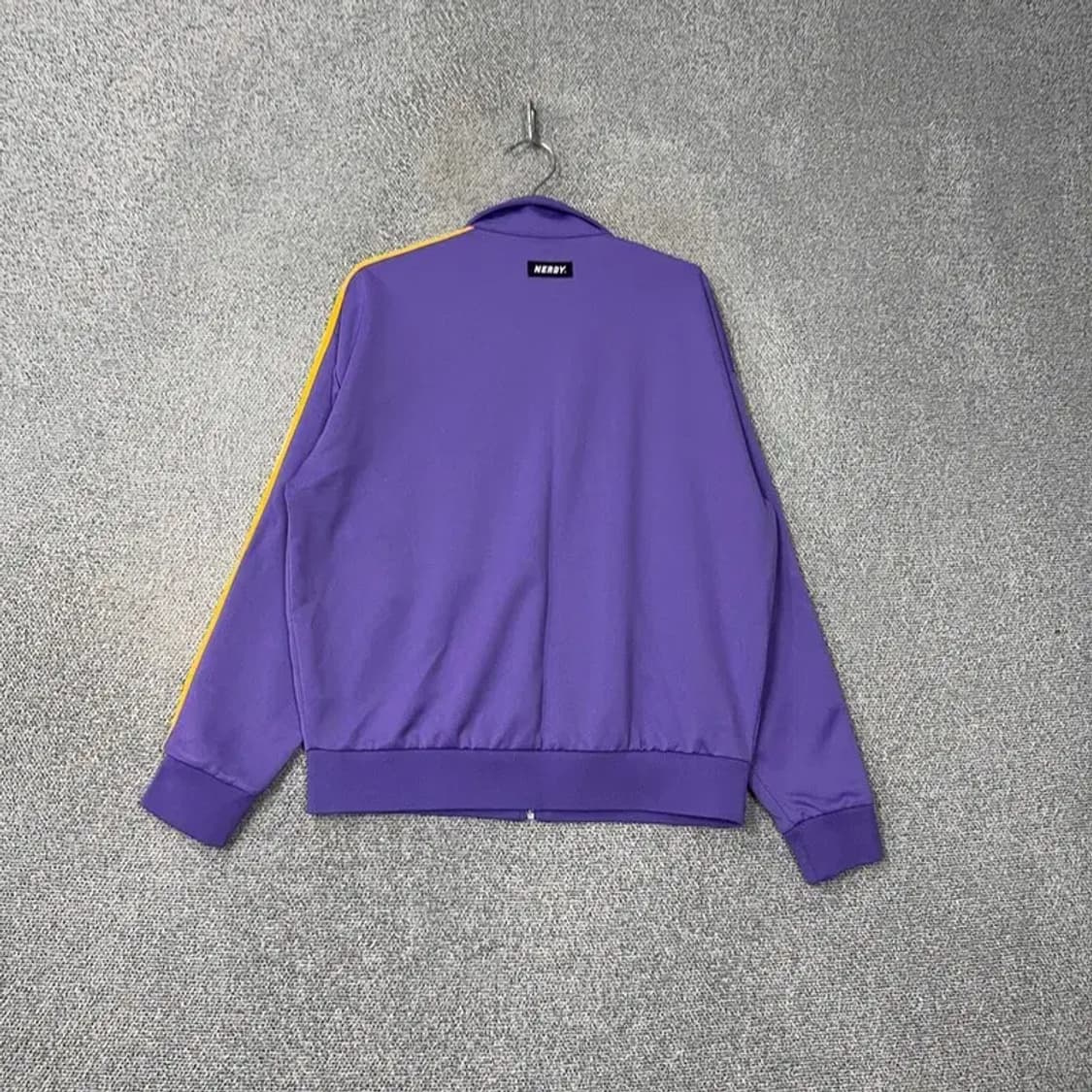 널디 사이드 로고 퍼플 트랙탑 져지 M 상품이미지2