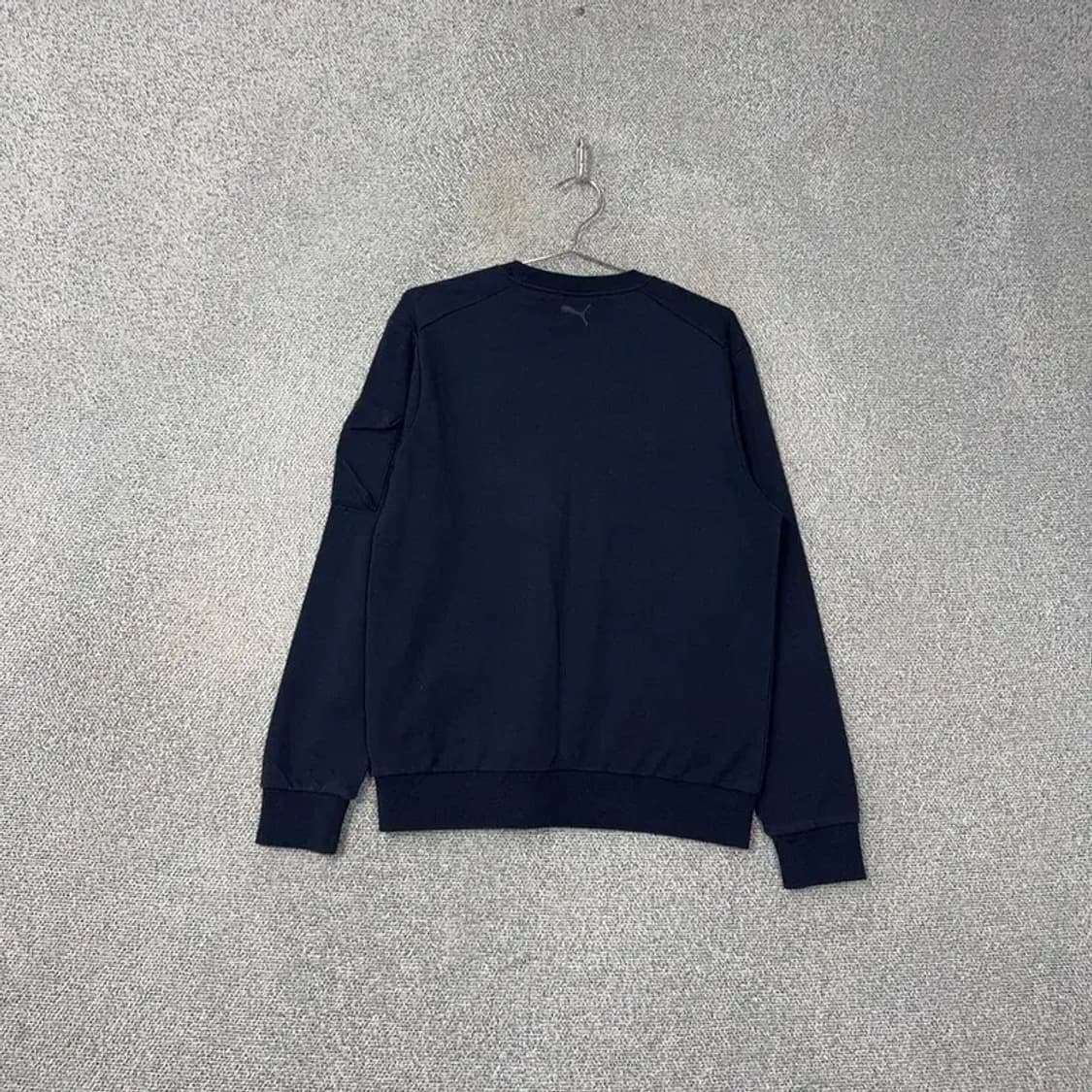 푸마 빅로고 프린팅 네이비 맨투맨 L 상품이미지2