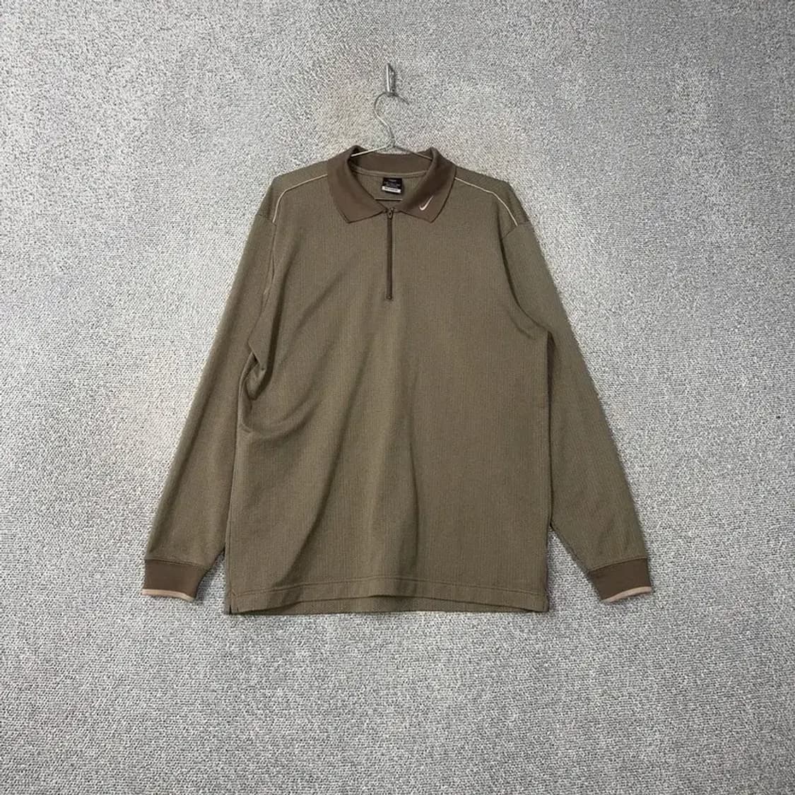 나이키 골프 브라운 반집업 카라티 105 상품이미지1