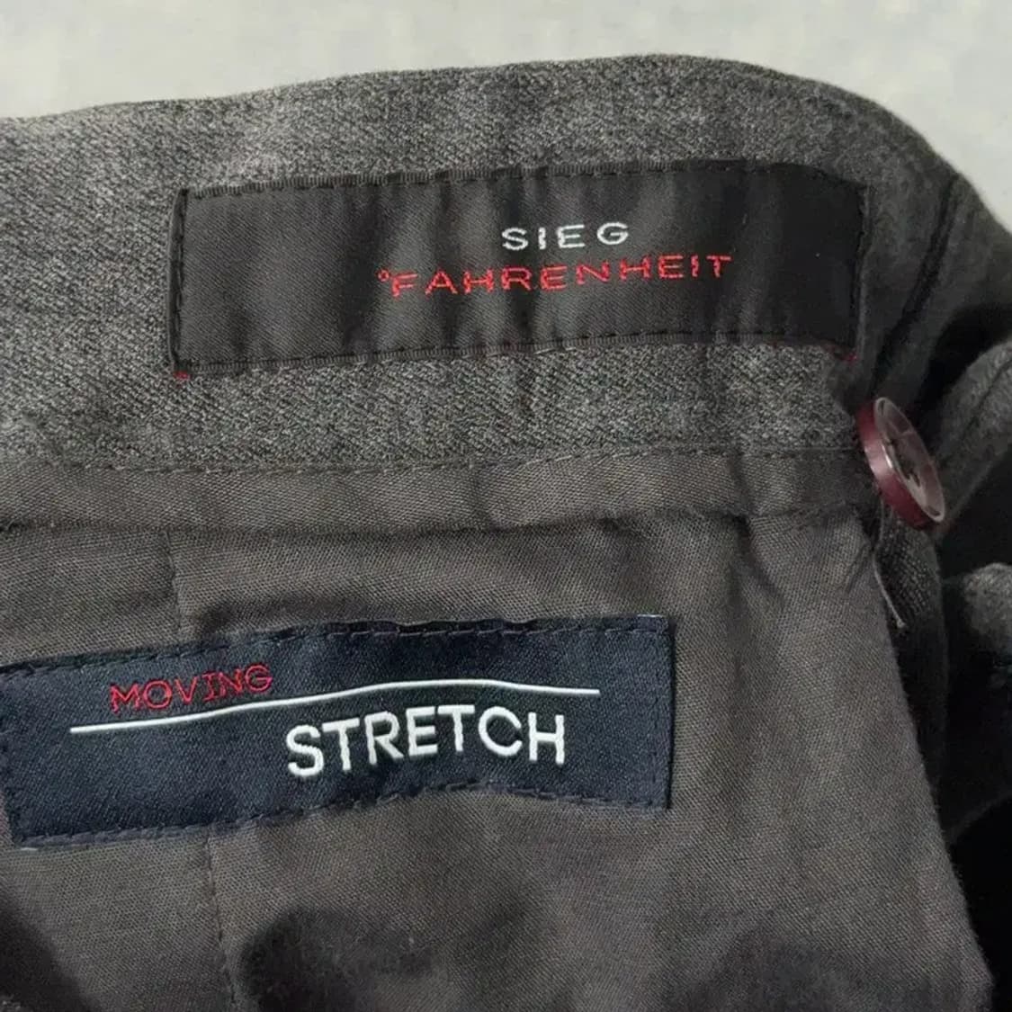 지이크 남성 캐주얼 그레이 팬츠 35 상품이미지5