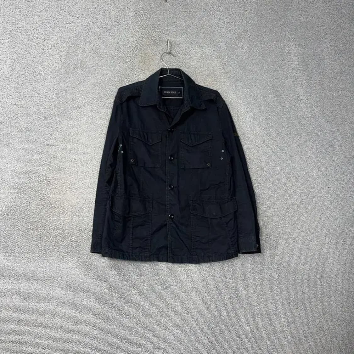 빈폴 남성 캐주얼 블랙 코튼 자켓 100 상품이미지1