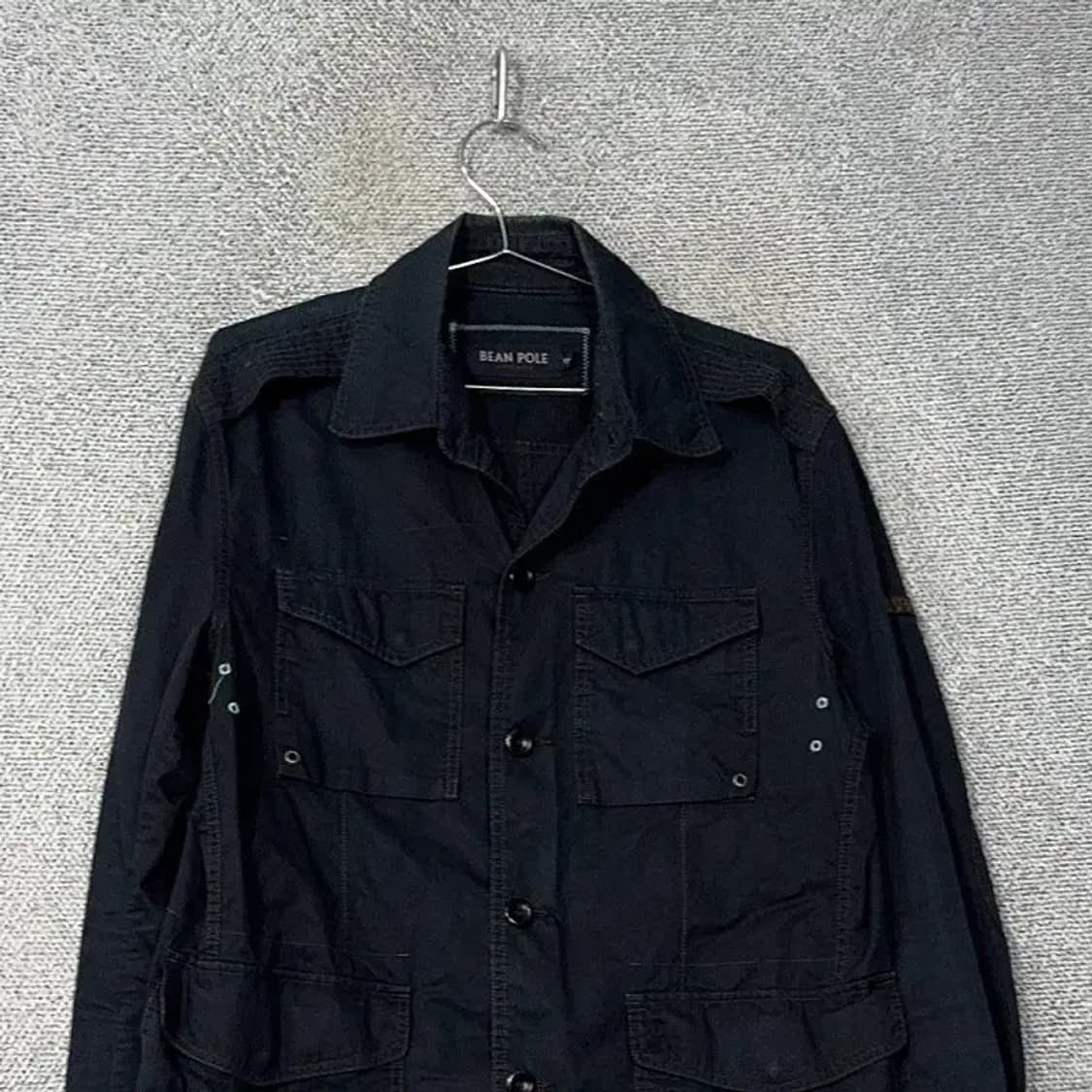 빈폴 남성 캐주얼 블랙 코튼 자켓 100 상품이미지3