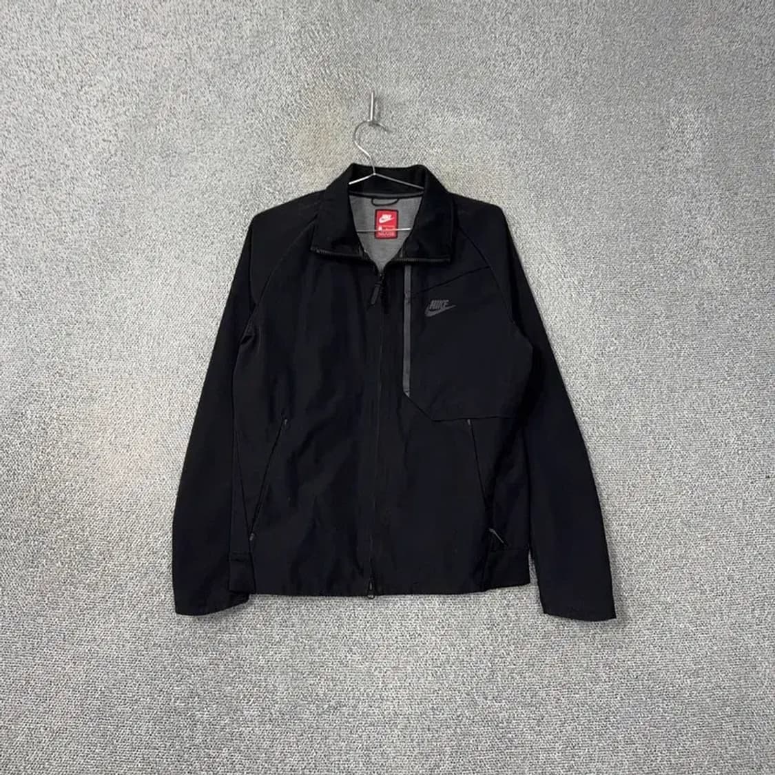 나이키 로고 스우시 블랙 바람막이 자켓 M 상품이미지1