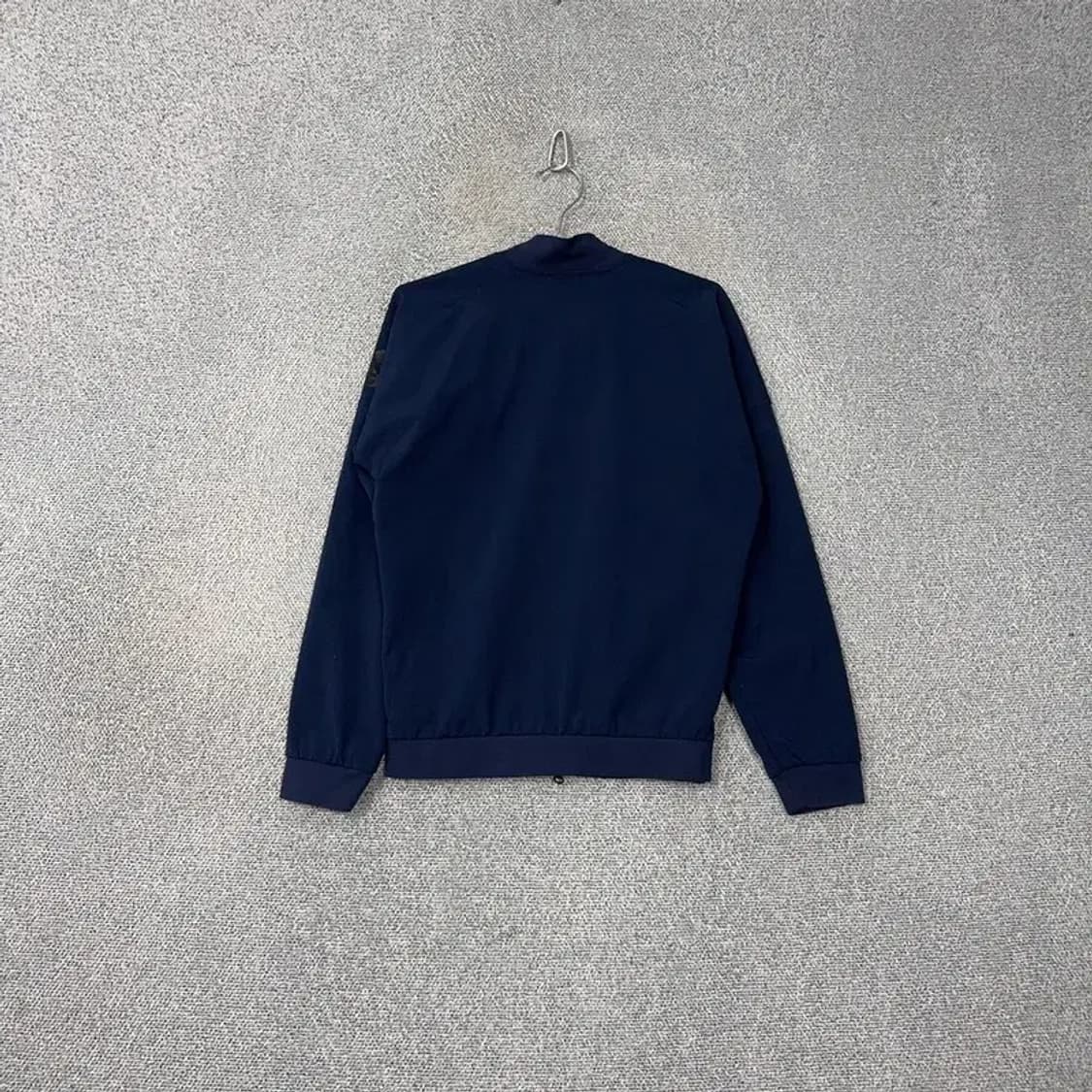 아디다스 로고 기능성 네이비 트랙탑 져지 S 상품이미지2