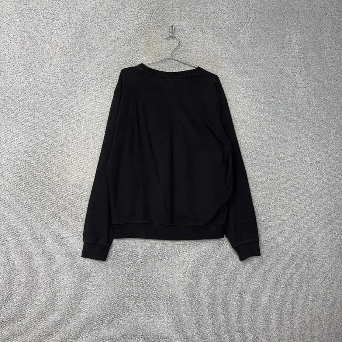 타미힐피거 로고 라운드넥 블랙 맨투맨 XL 상품이미지2