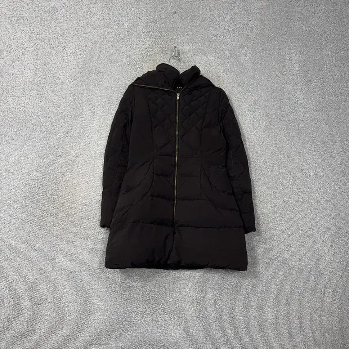 에고이스트 여성 덕다운 블랙 롱 패딩 66 상품이미지1