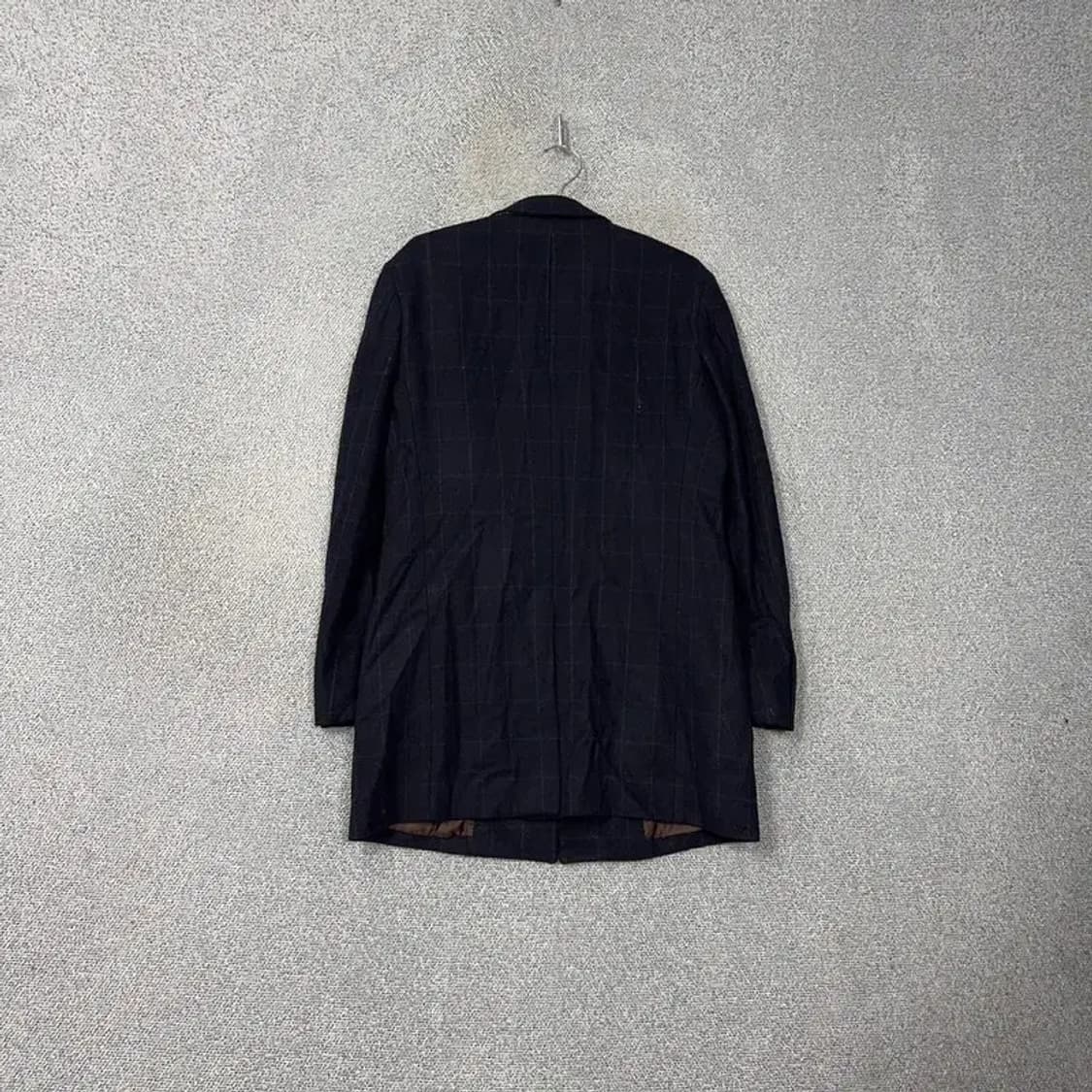 지이크 캐시미어 체크 코트 105 상품이미지2