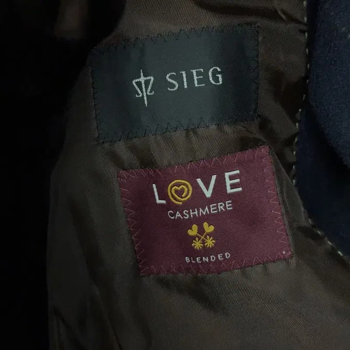 지이크 캐시미어 체크 코트 105 상품이미지5