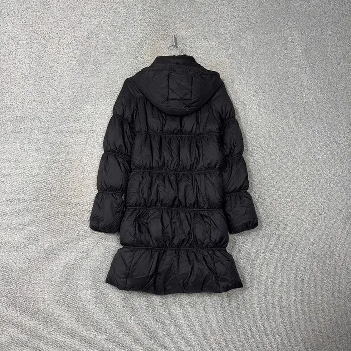 아디다스 블랙 로고 여성 덕다운 오리털 롱패딩 95 상품이미지2
