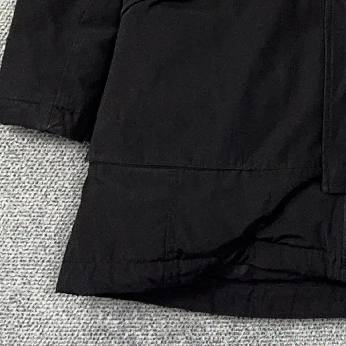 이젠벅 네파 블랙 덕다운 라쿤 패딩 90 상품이미지5