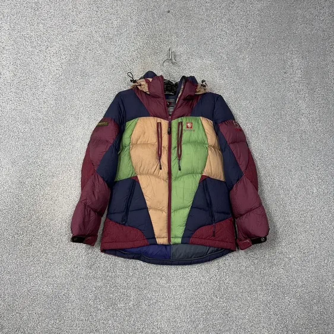 블랙야크 다채색 로고 구스다운 거위털 패딩 95 상품이미지1