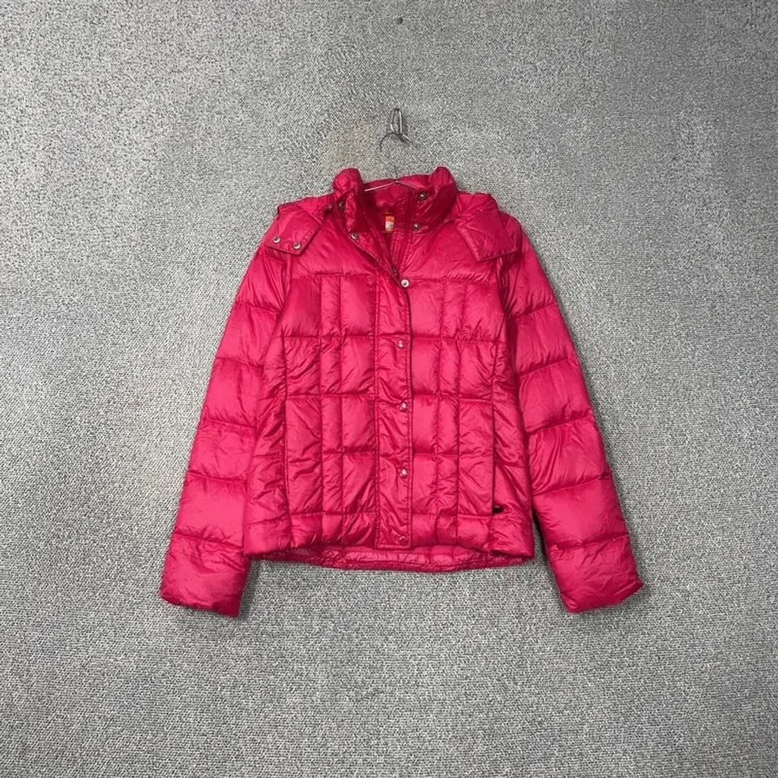 나이키 로고 핫핑크 덕다운 오리털 패딩 점퍼 S 상품이미지1