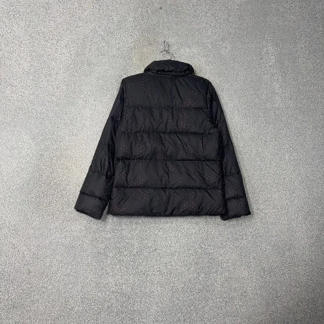 나이키 핑크 도트 블랙 덕다운 오리털 패딩 점퍼 L 상품이미지2
