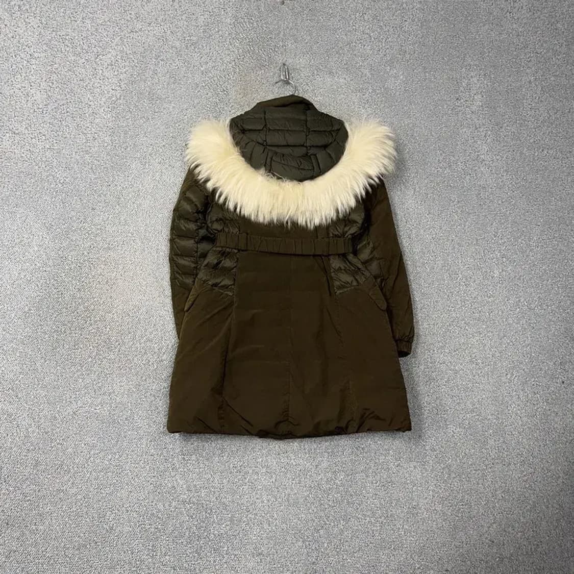 K2 카키 로고 벨티드 여성 롱패딩 점퍼 90 상품이미지2