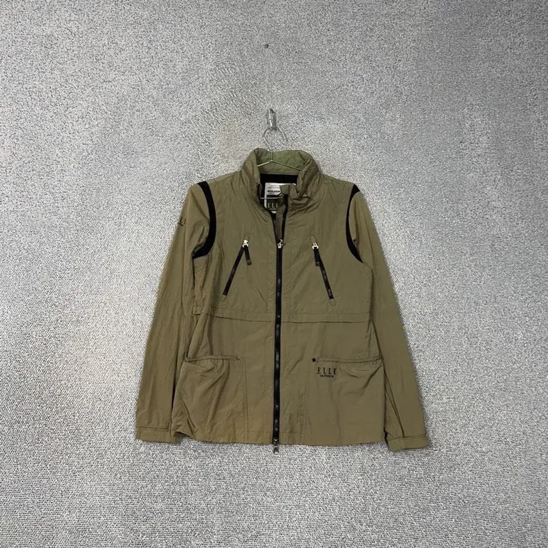 엘르 아웃도어 카키 자켓 95 상품이미지1