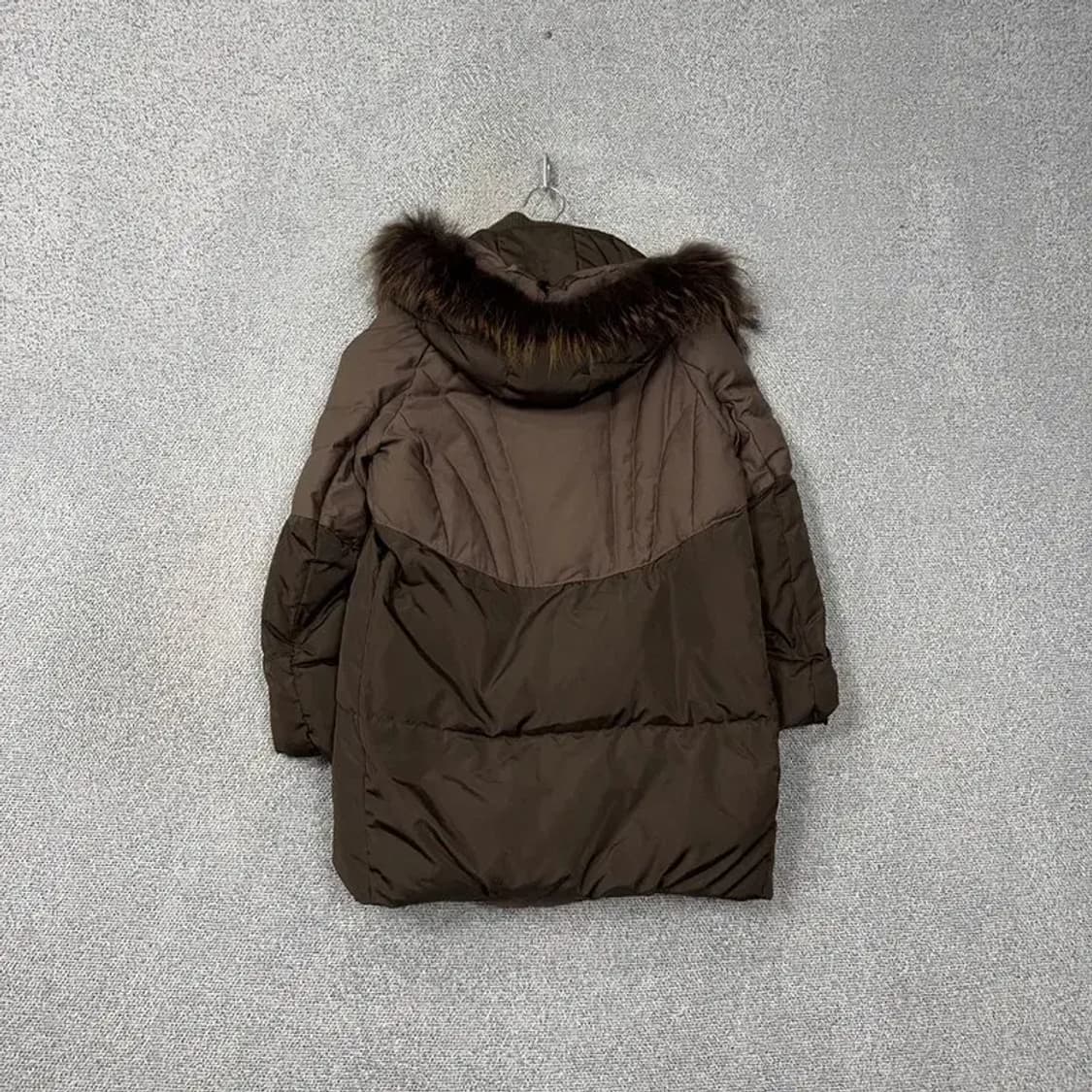 지고트 여성 덕다운 라쿤퍼 파카 패딩 점퍼 85-88-155 상품이미지2