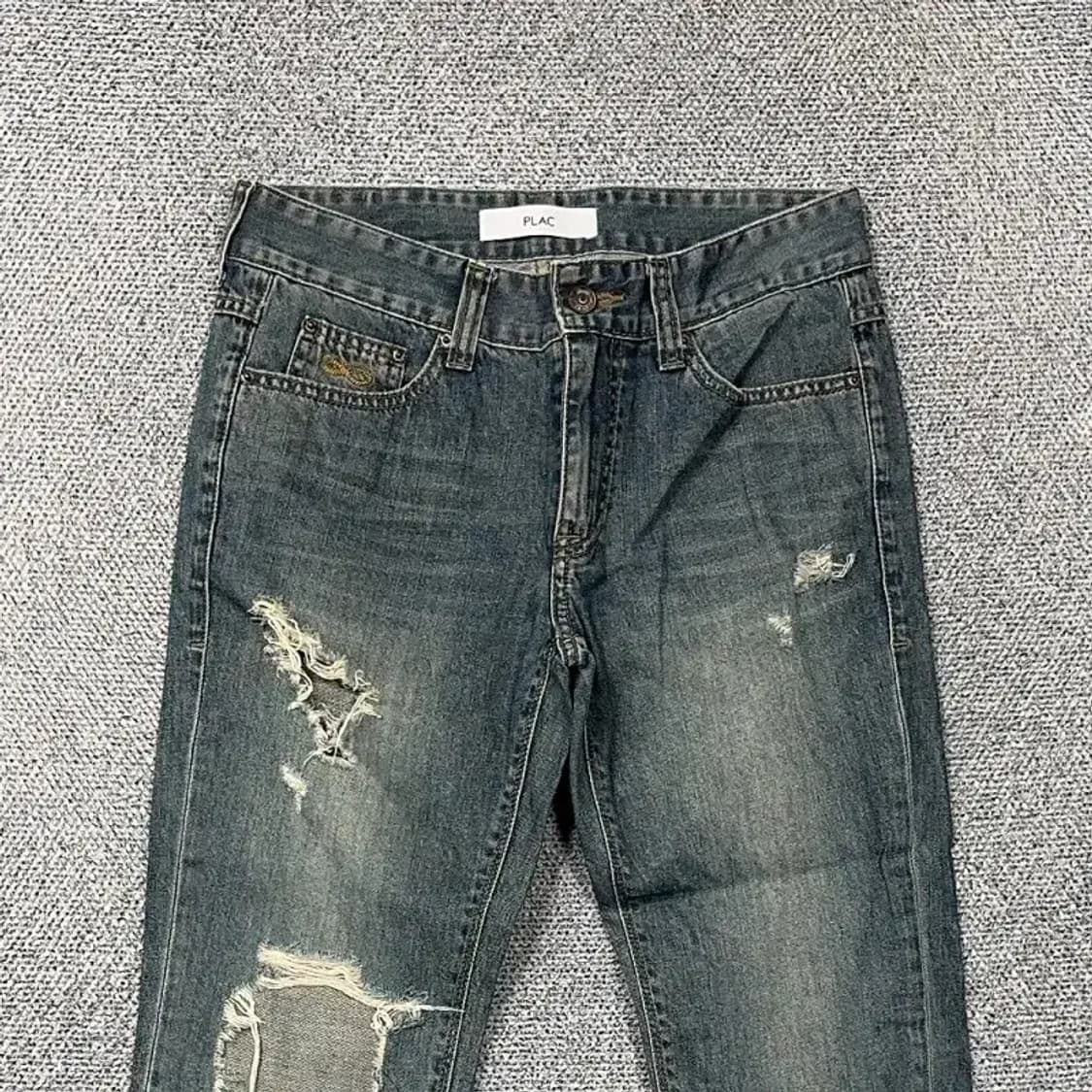 플랙 베를린 패치 빈티지 청바지 29 상품이미지3
