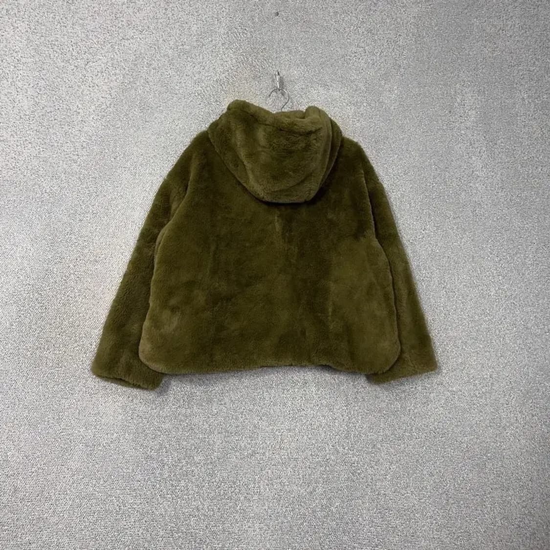 자라 카키 플리스 후리스 점퍼 패딩 L 상품이미지2