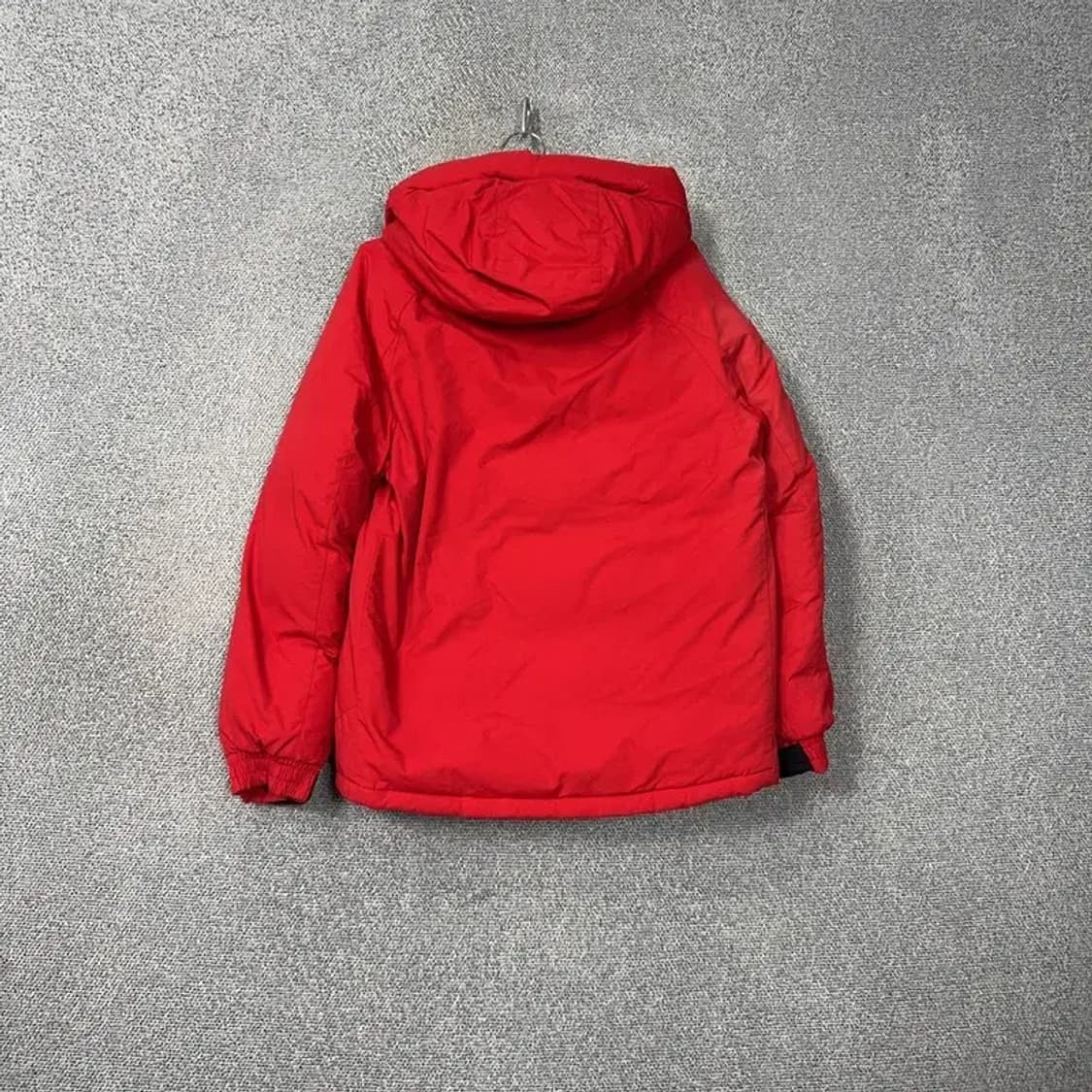 게스 캐주얼 레드 덕다운 오리털 패딩 점퍼 M 상품이미지2