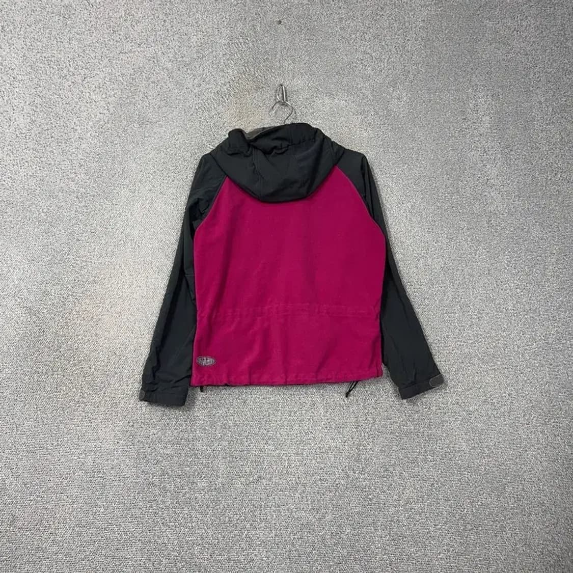 K2 퍼플 핑크 로고 기능성 후리스 후드집업 100 상품이미지2