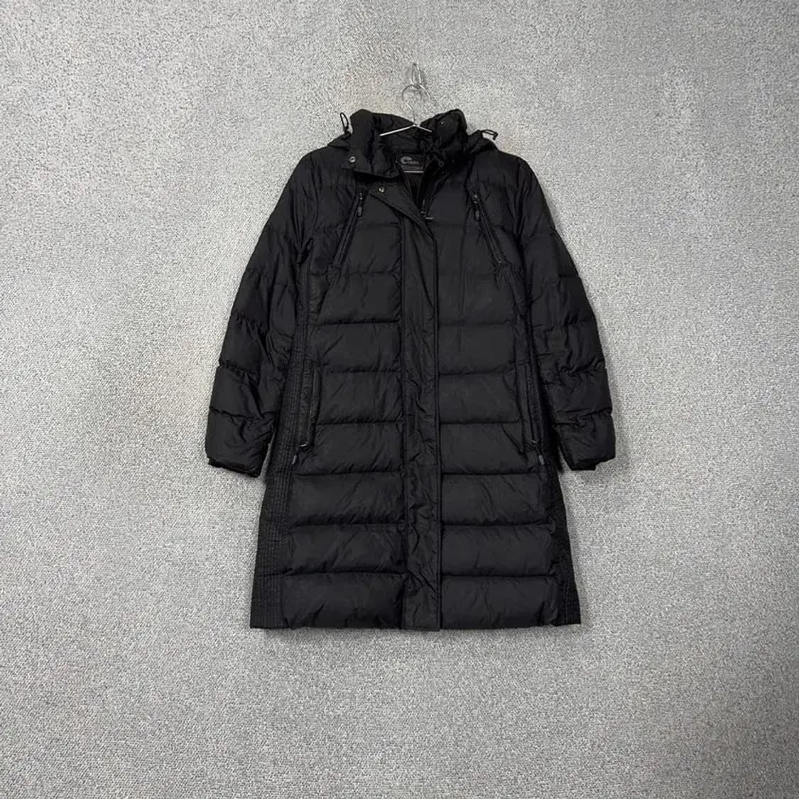 네파 블랙 덕다운 오리털 방한 롱패딩 95 상품이미지1