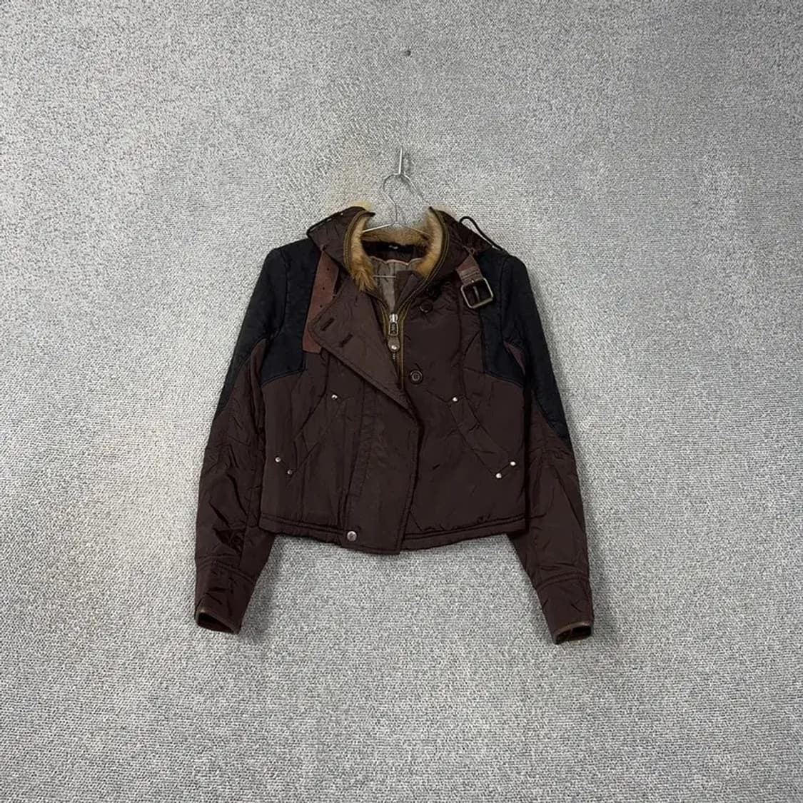 한섬 시스템 브라운 퍼 자켓 82-94-160 상품이미지1