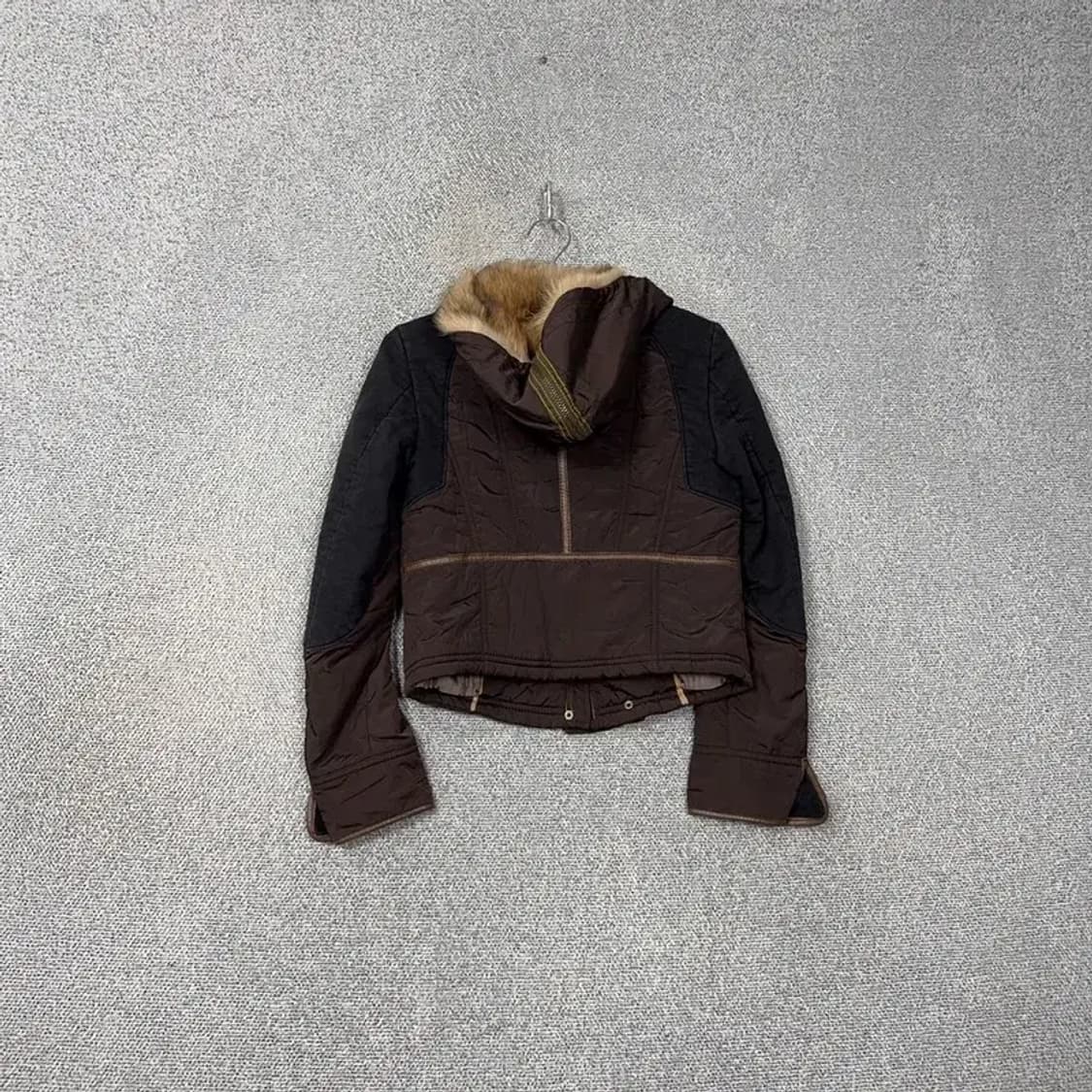 한섬 시스템 브라운 퍼 자켓 82-94-160 상품이미지2