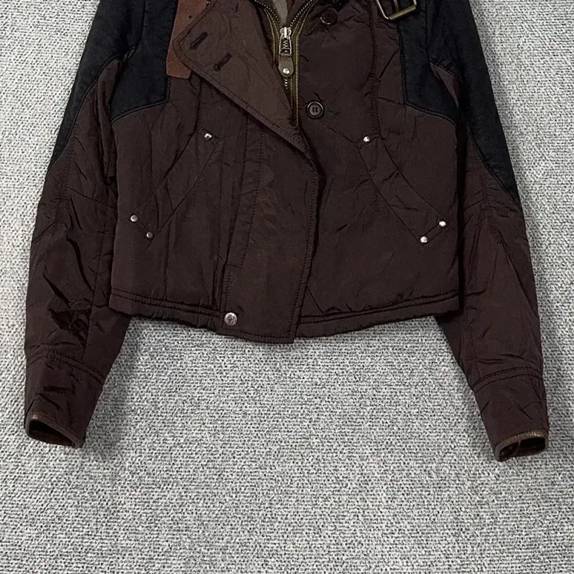 한섬 시스템 브라운 퍼 자켓 82-94-160 상품이미지4