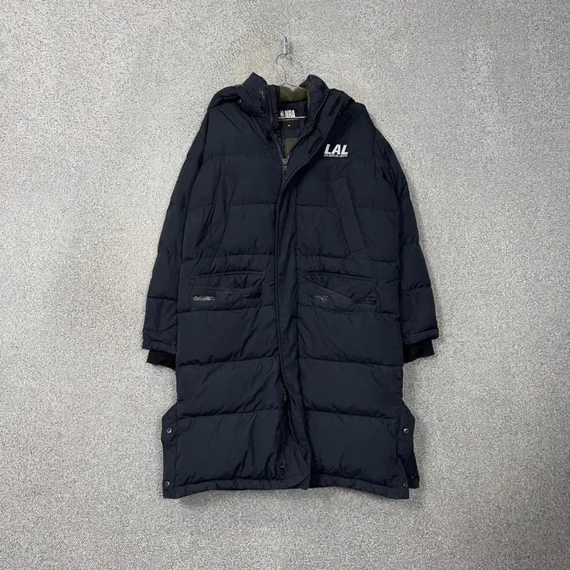 NBA LA레이커스 네이비 롱 패딩 M 상품이미지1