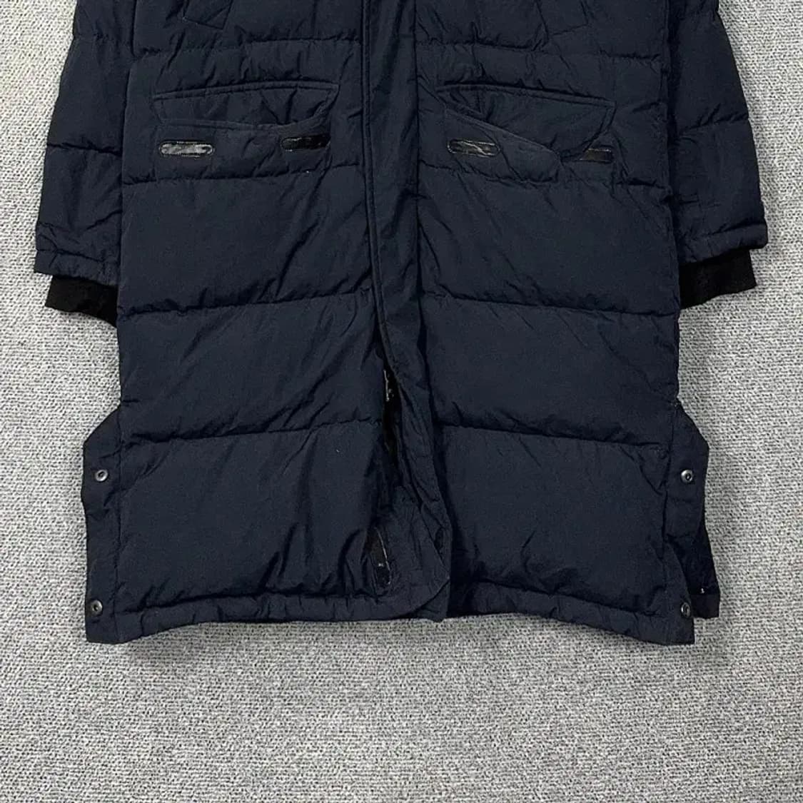 NBA LA레이커스 네이비 롱 패딩 M 상품이미지4