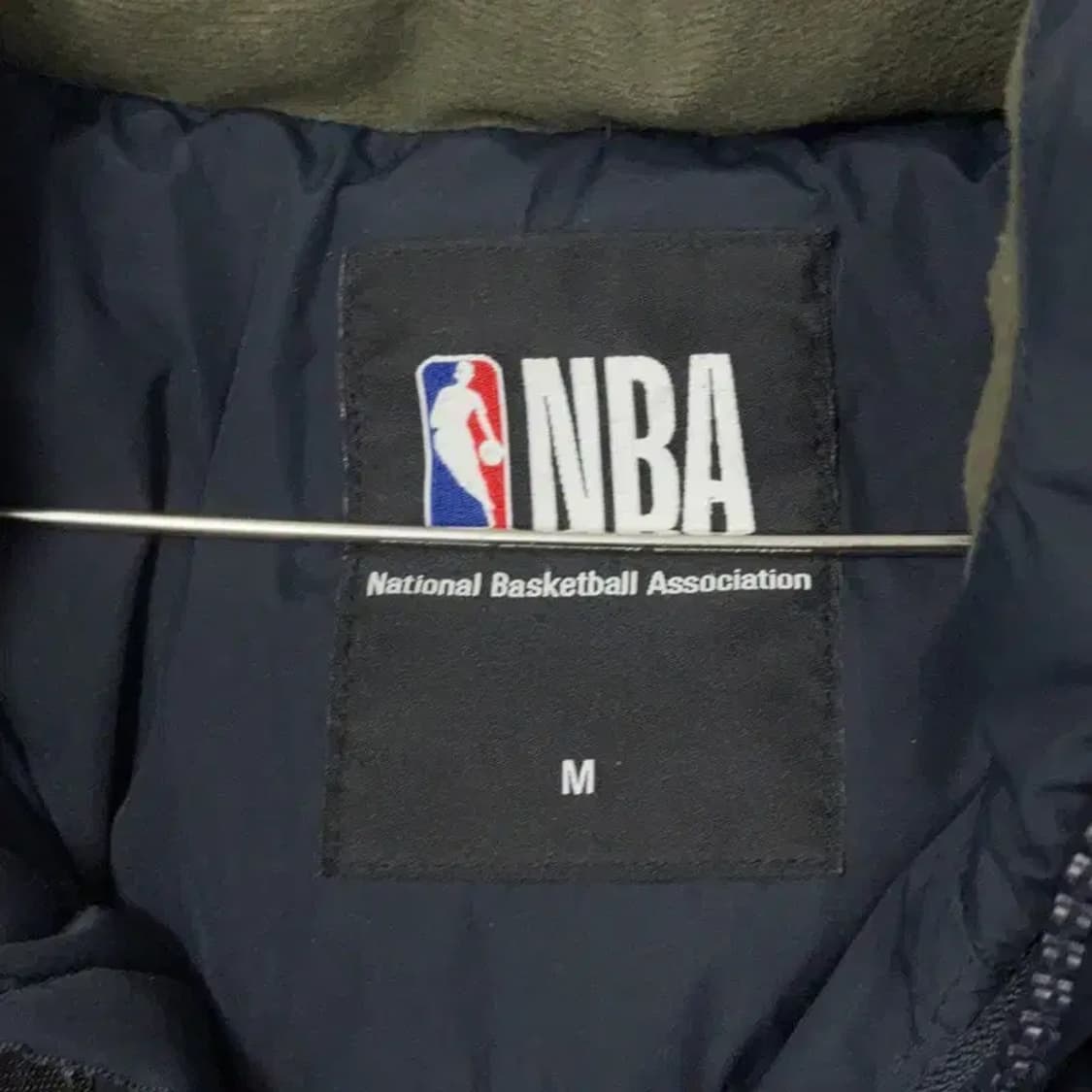 NBA LA레이커스 네이비 롱 패딩 M 상품이미지5