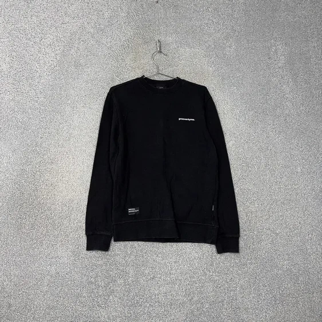 그루브라임 로고 코튼 맨투맨 S 상품이미지1