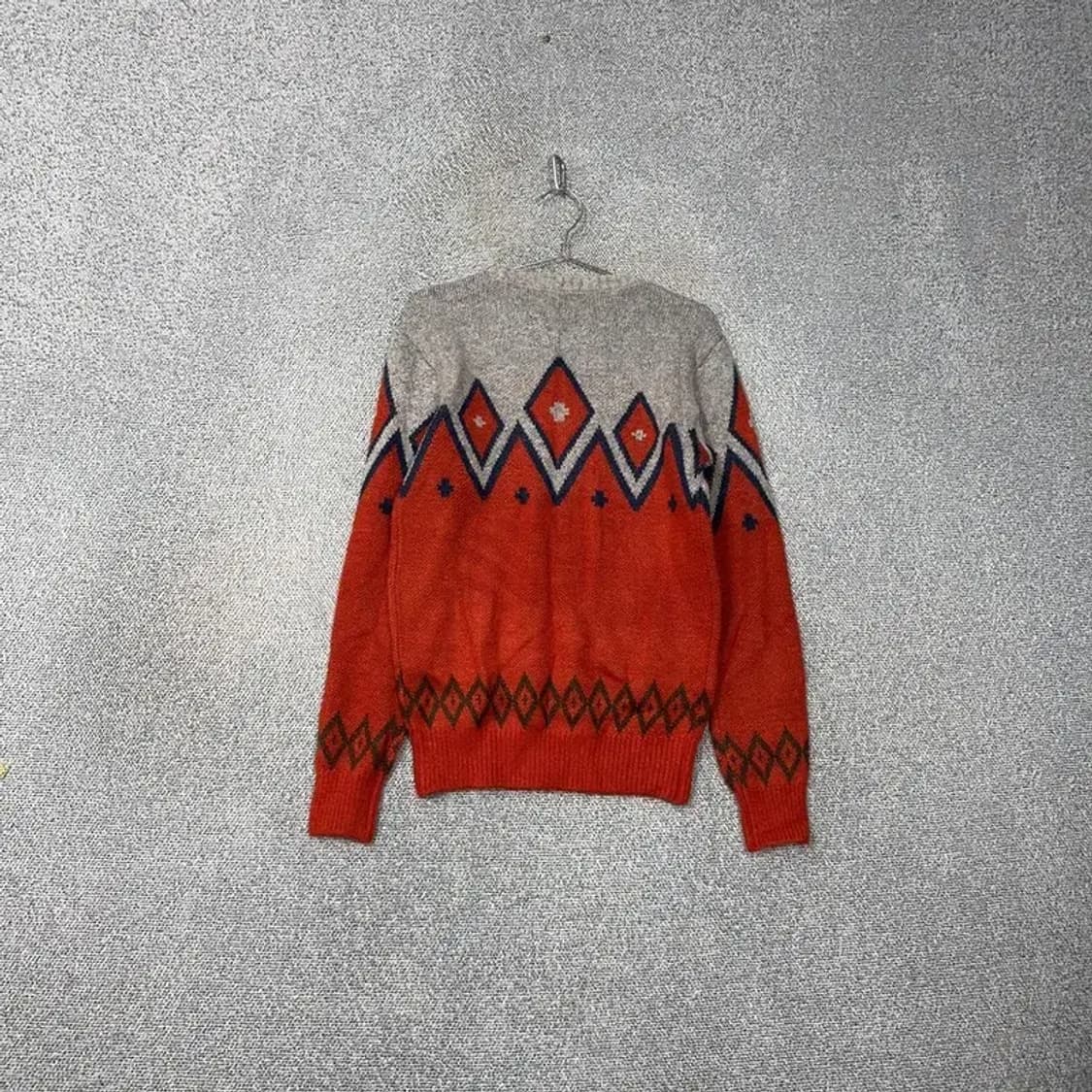 게스 빈티지 패턴 아크릴 울 니트 M 상품이미지2