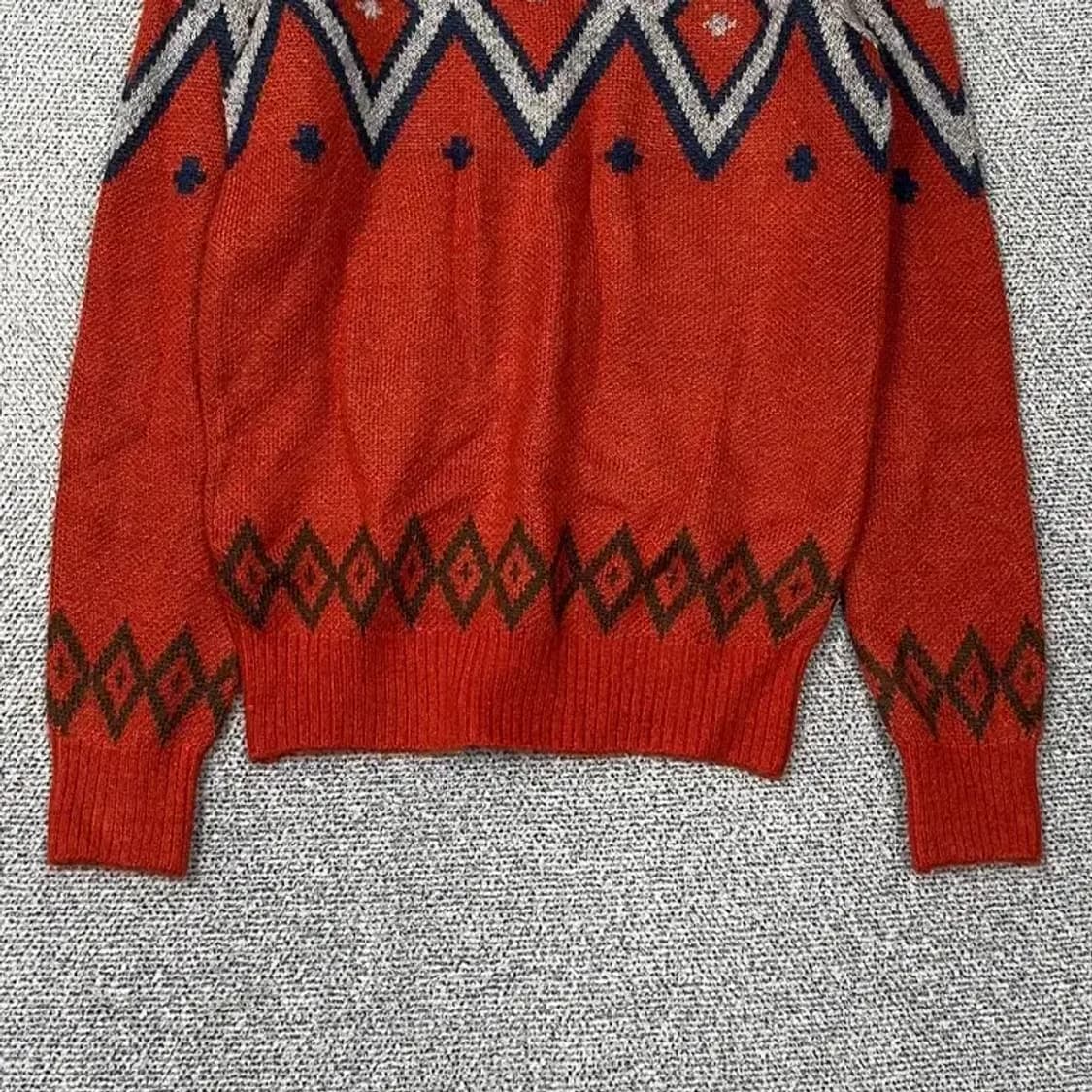 게스 빈티지 패턴 아크릴 울 니트 M 상품이미지4