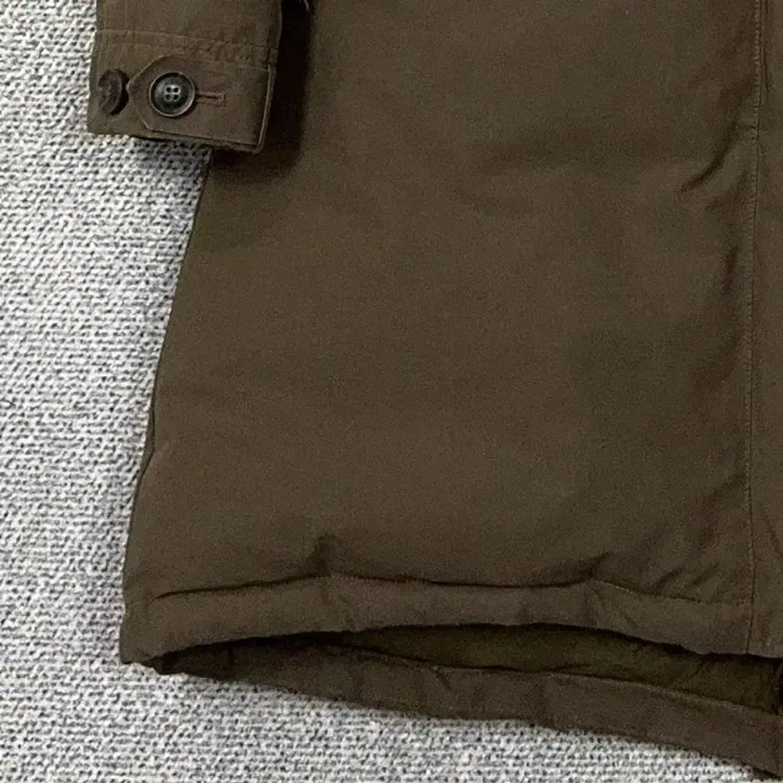 네파 브라운 로고 다운 롱패딩 100 상품이미지5