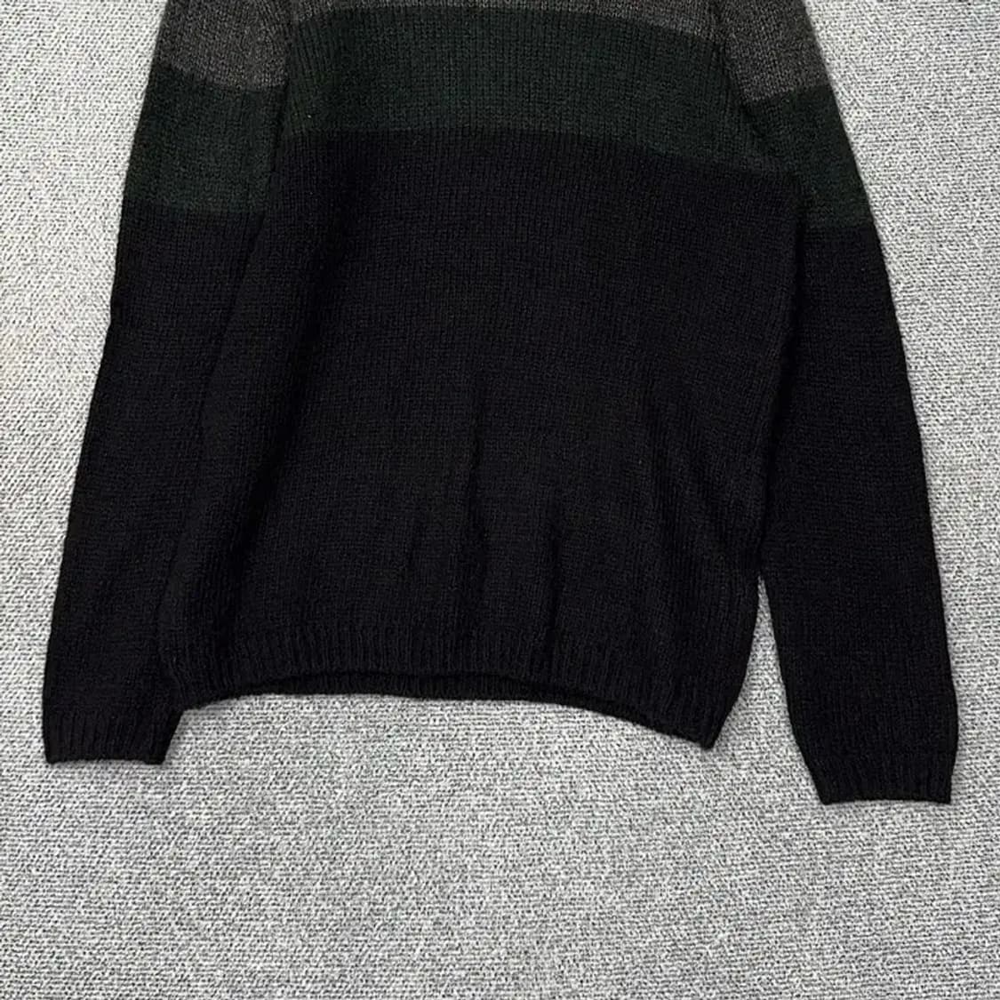 자라 그레이 블랙 캐주얼 아크릴 니트 XL 상품이미지4