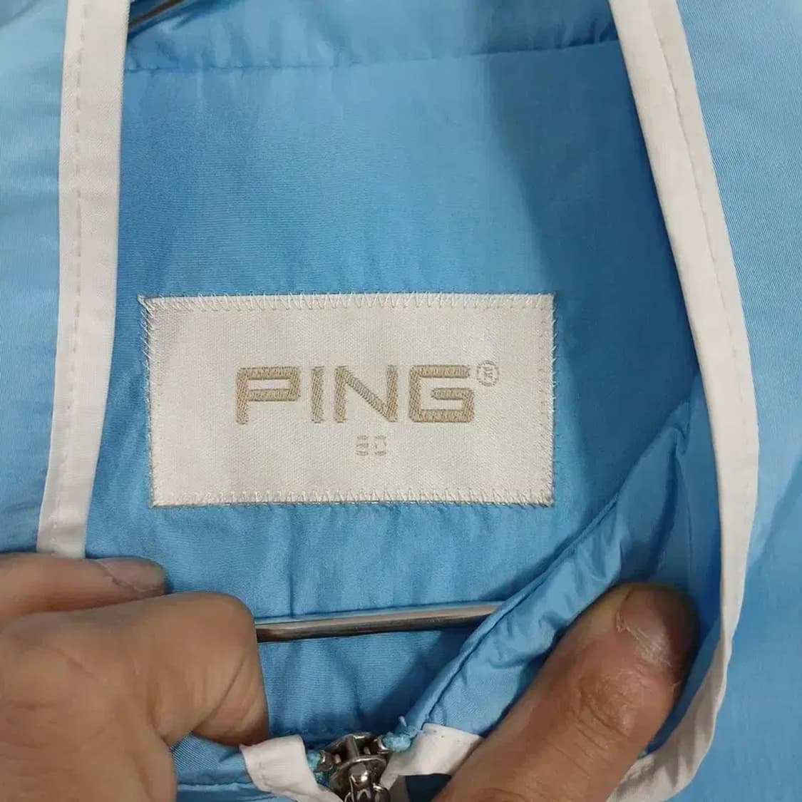 핑 골프 여성 라이트 블루 자켓 90 상품이미지3