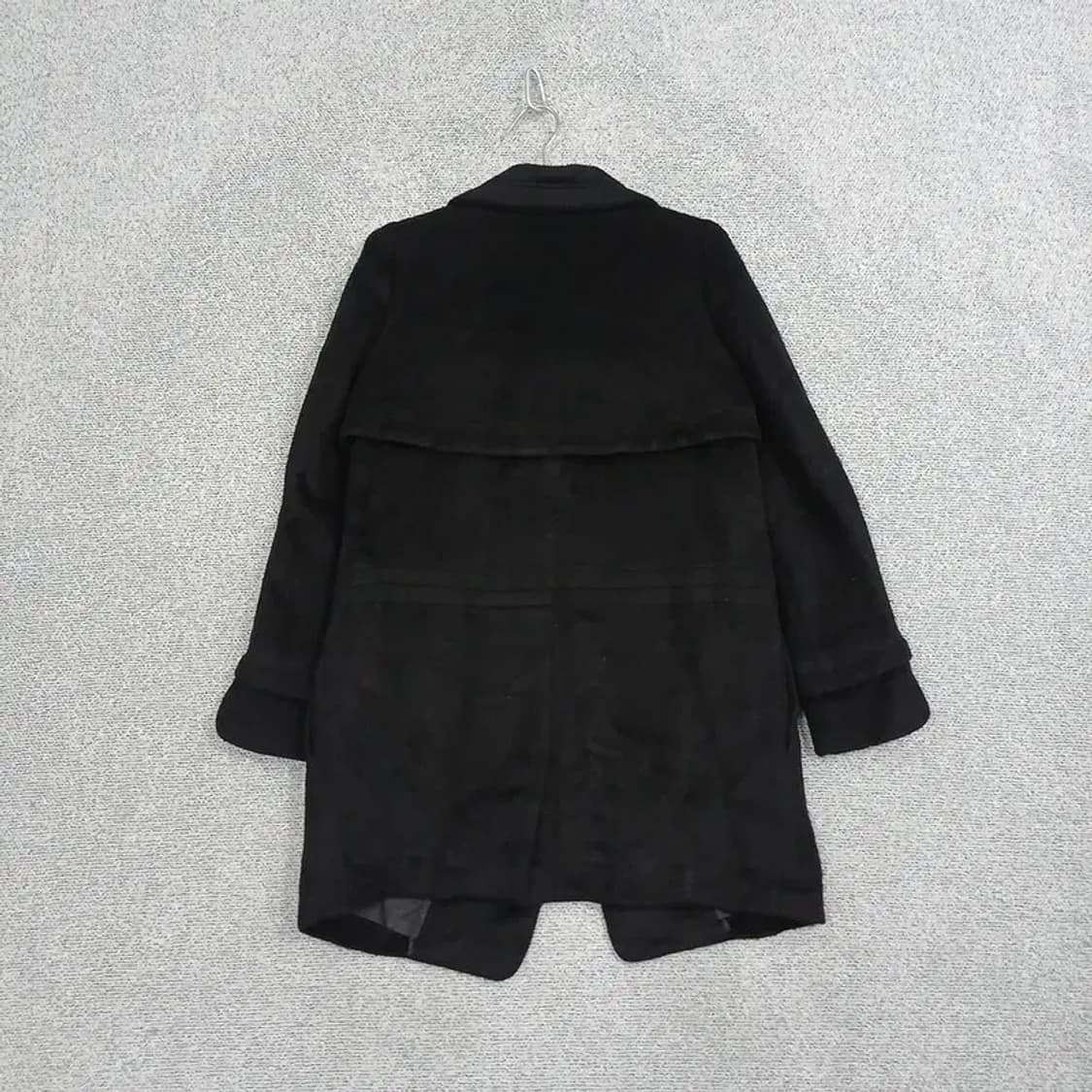 오즈세컨 여성 알파카 클래식 블랙 코트 66 상품이미지2