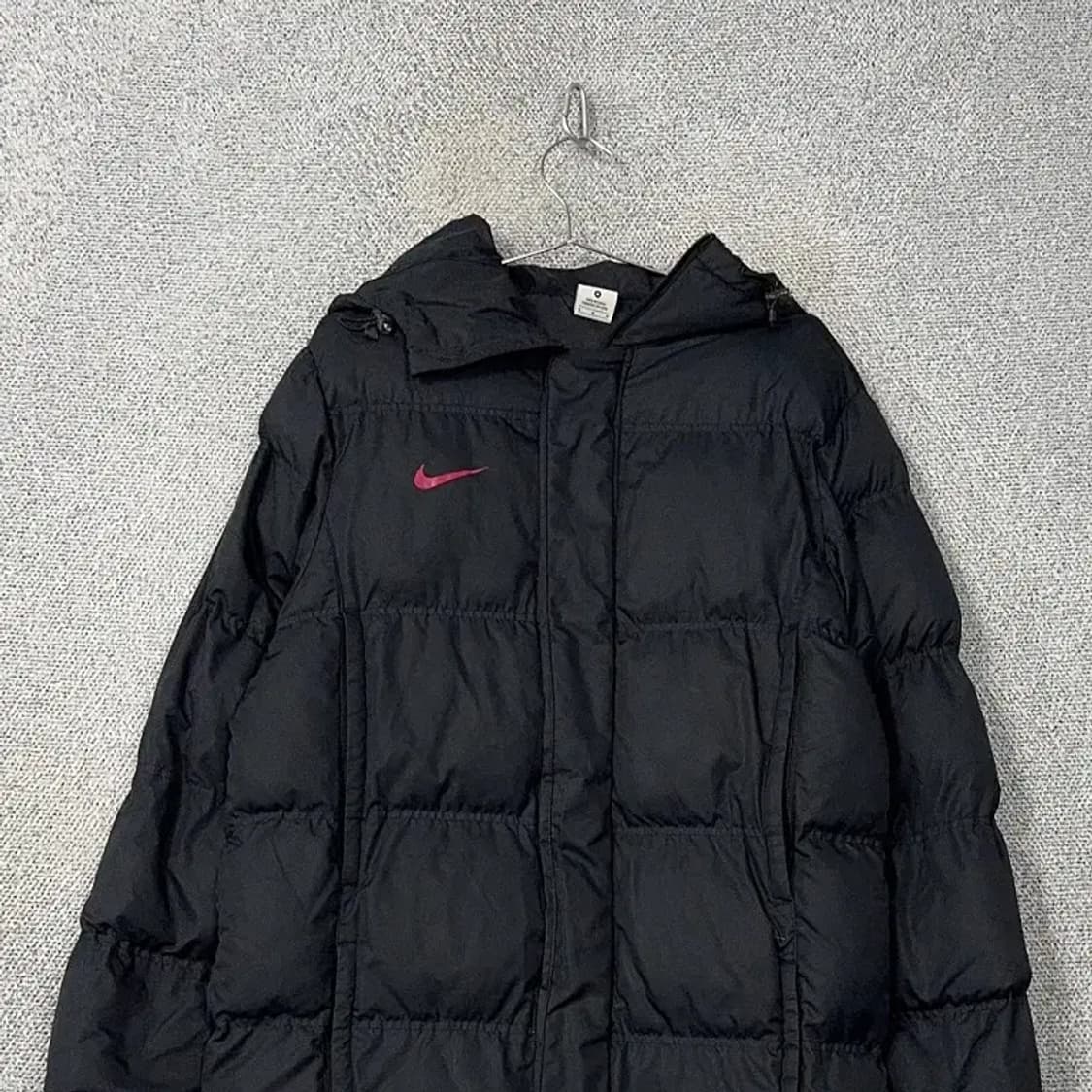 나이키 로고 블랙 롱 패딩 M 상품이미지3