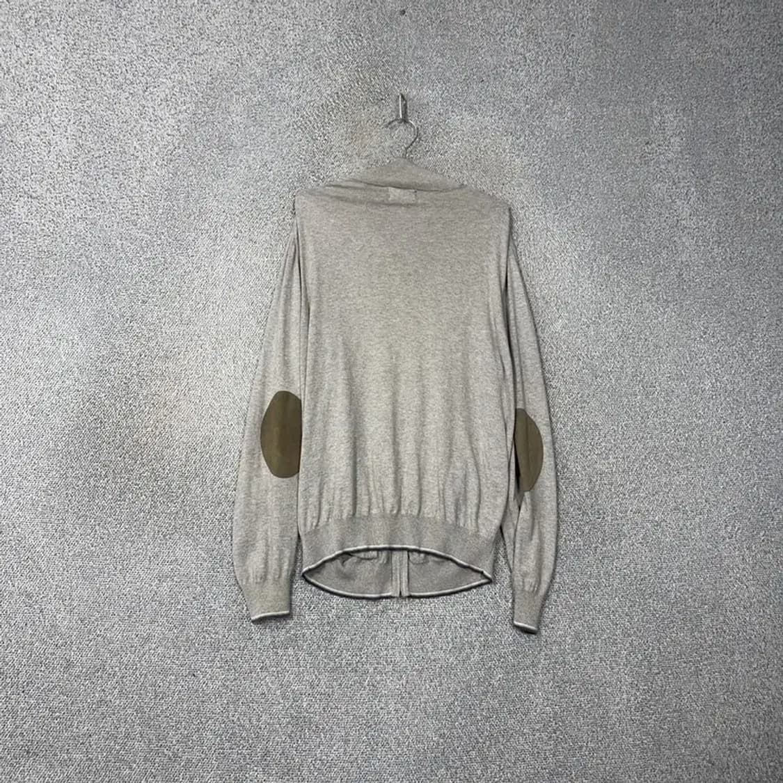 마시모두띠 캐시미어 그레이 코튼 집업 XL 상품이미지2