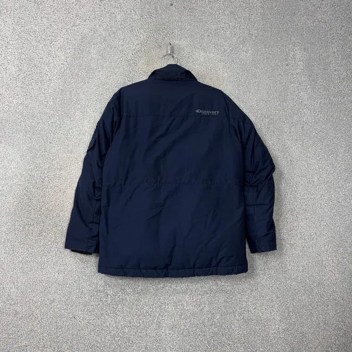 디스커버리 네이비 패치 로고 구스다운 거위털 패딩 점퍼 95 상품이미지2