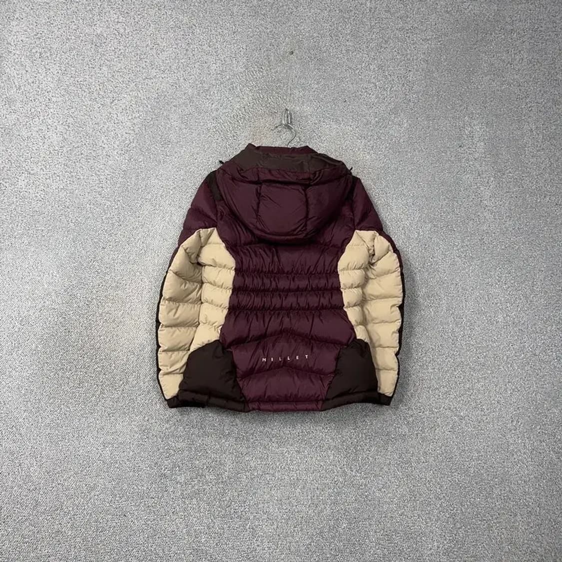 밀레 멀티컬러 구스다운 거위털 패딩 점퍼 100 상품이미지2