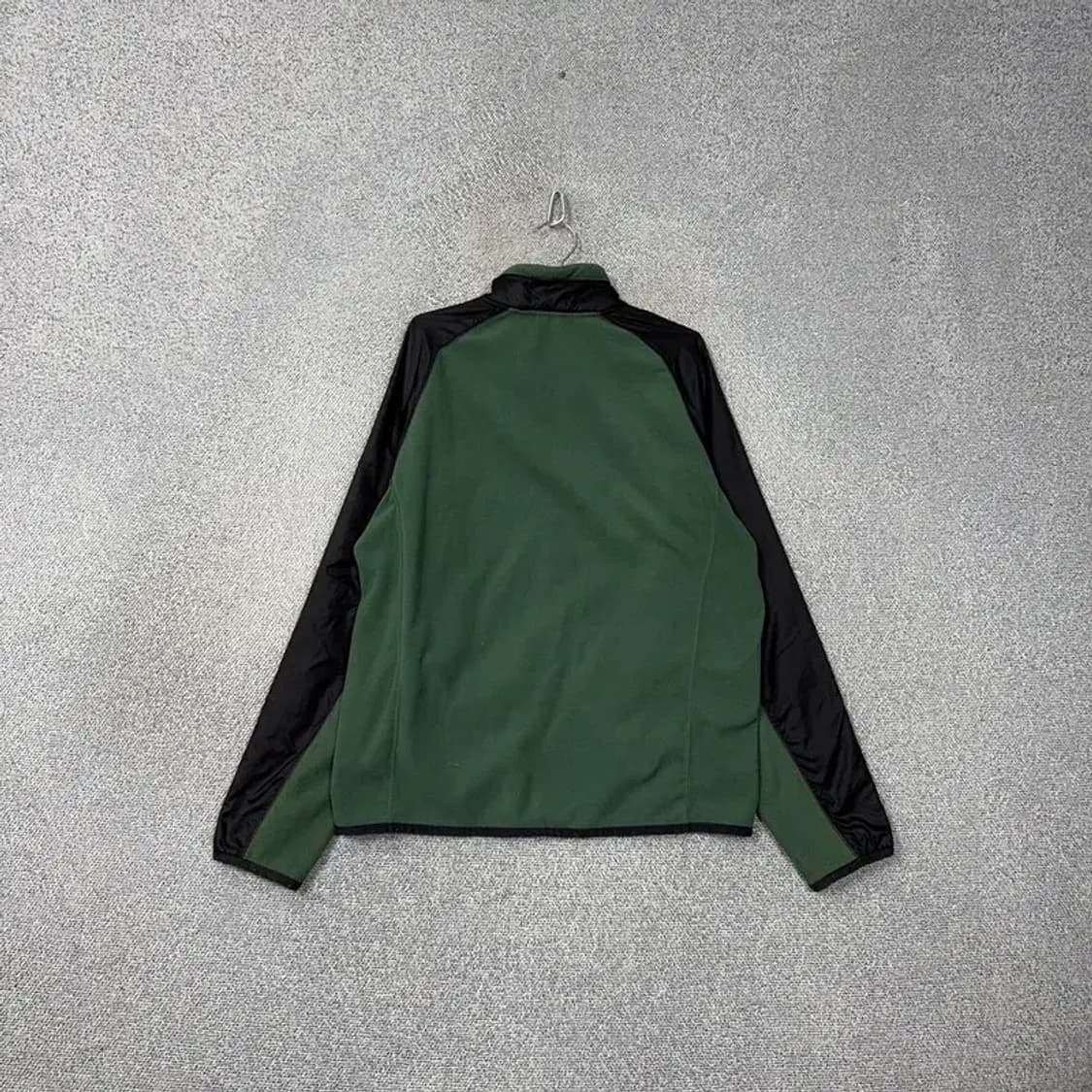 나이키 그린 블랙 투톤 플리스 후리스 집업 L 상품이미지2