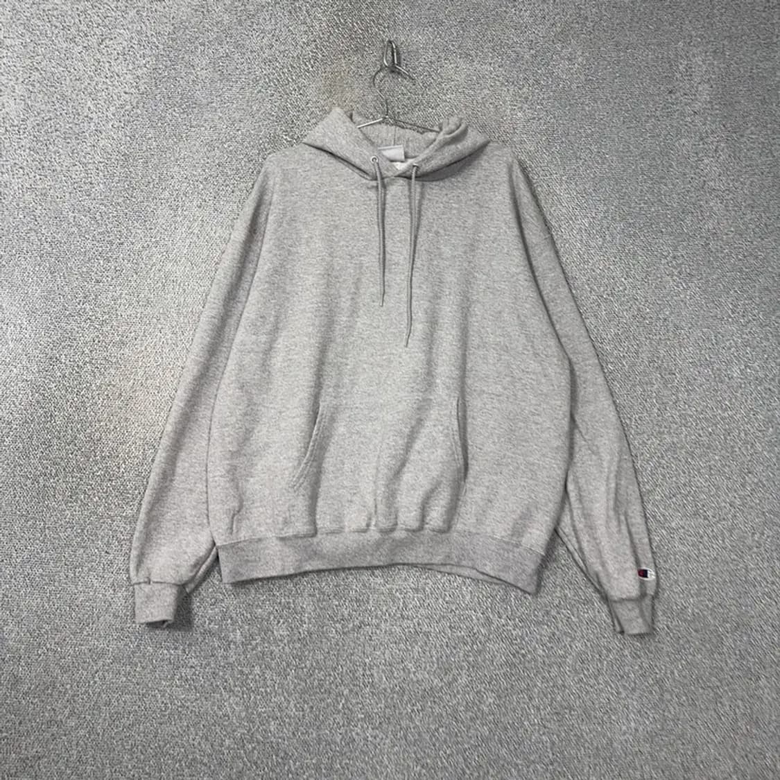 챔피온 라이트 그레이 오버핏 후드티 XL 상품이미지1