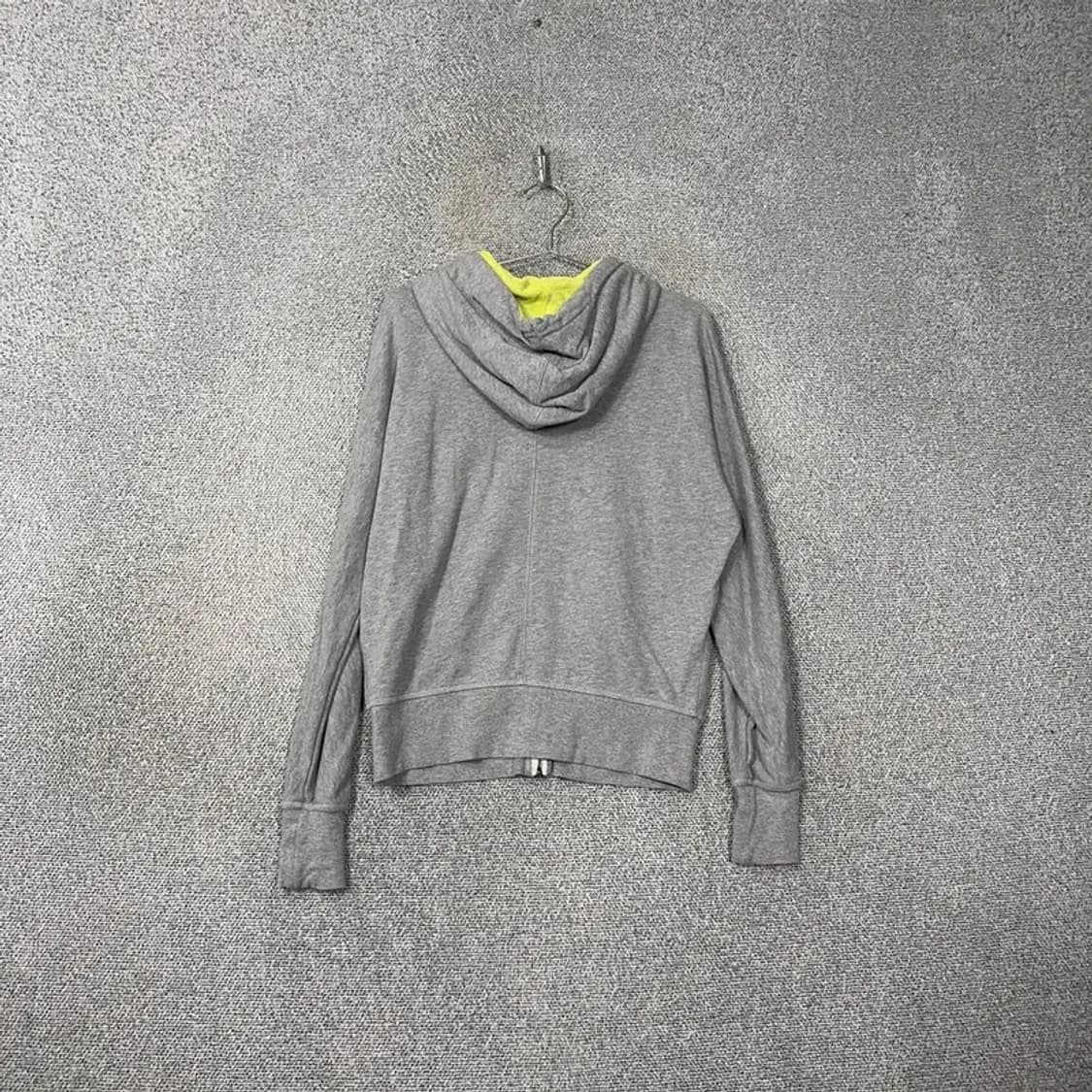 나이키 로고 스우시 라이트 그레이 후드 집업 XL 상품이미지2