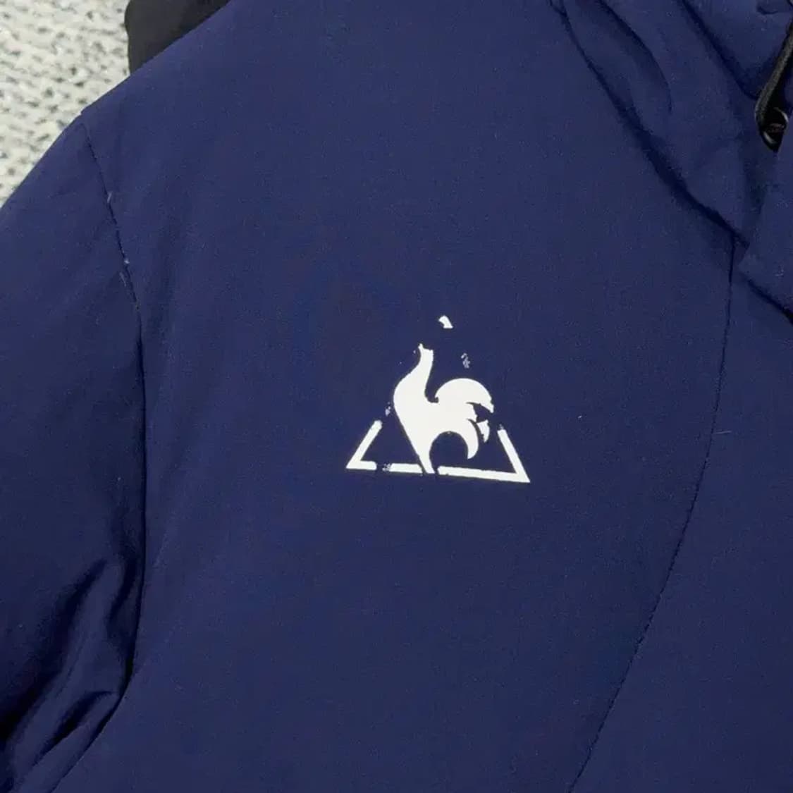 르꼬끄 덕다운 오리털 네이비 패딩 점퍼 90 상품이미지3