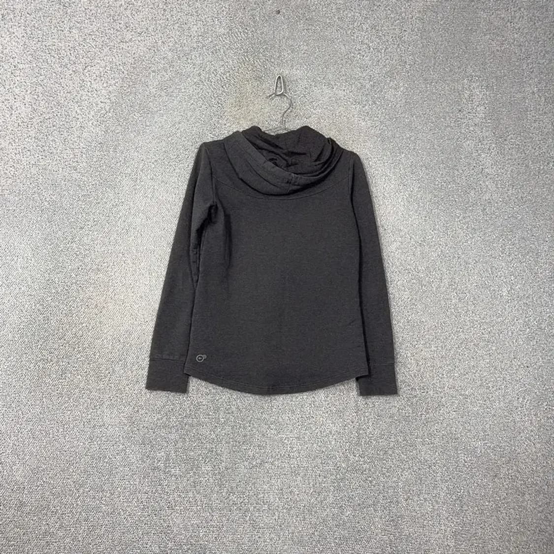 푸마 그레이 로고 기능성 후드집업 M 상품이미지2