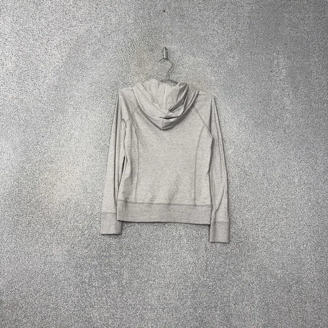 데상트 프린팅 로고 그레이 후드집업 85 상품이미지2